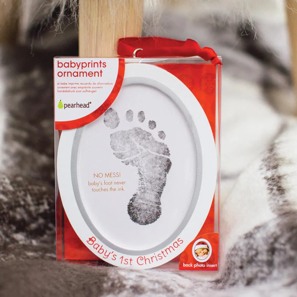 Holiday Babyprints Photo Ornament