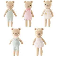 Honey Bear Big Knit Doll