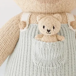 Honey Bear Big Knit Doll