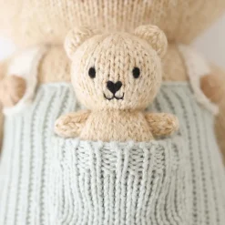 Honey Bear Mini Knit Doll