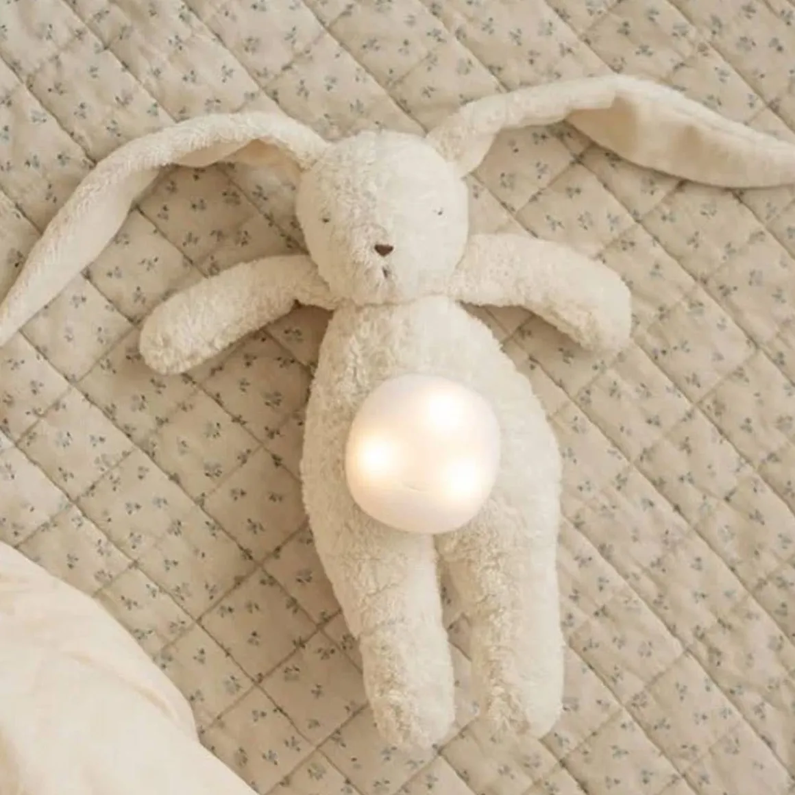 Humming Bunny with Lamp