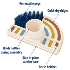 2-in-1 Dry & Prep Silicone Mat