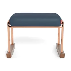 Jackson/Jackie Ottoman - Enviroleahter Fabric