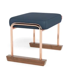 Jackson/Jackie Ottoman - Enviroleahter Fabric