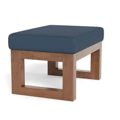 Joya Ottoman - Enviroleather Fabric