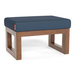 Joya Ottoman - Enviroleather Fabric