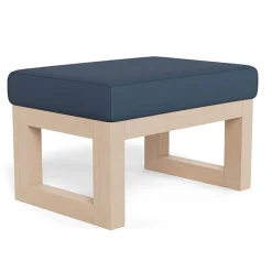 Joya Ottoman - Enviroleather Fabric