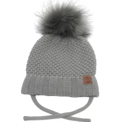 Knit Pom Pom Hat