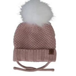 Knit Pom Pom Hat