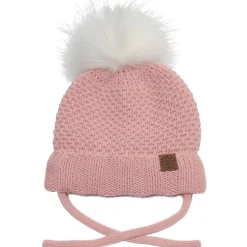 Knit Pom Pom Hat