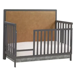 Kyoto 5-in-1 Convertible Crib with Tufted Panel