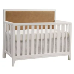Kyoto 5-in-1 Convertible Crib with Tufted Panel