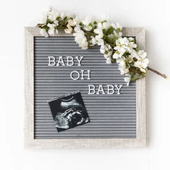 Letterboard Set (Rustic Grey)