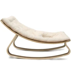 LEVO Walnut Baby Rocker