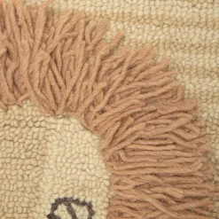 Lion Shape Wool Rug