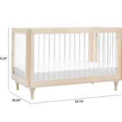 Lolly 3-in-1 Acrylic Crib