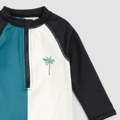 Long Sleeve Swim Romper