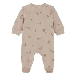 Long Sleeve Velour Romper