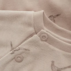 Long Sleeve Velour Romper