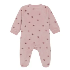 Long Sleeve Velour Romper