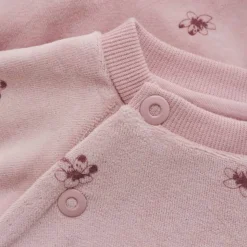 Long Sleeve Velour Romper