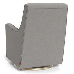 Luca Glider - Wool Fabric with Swivel Base