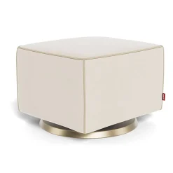 Luca Ottoman - European Fabric with Swivel Base