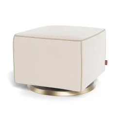 Luca Ottoman - European Fabric with Swivel Base