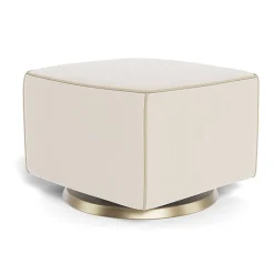 Luca Ottoman - European Fabric with Swivel Base