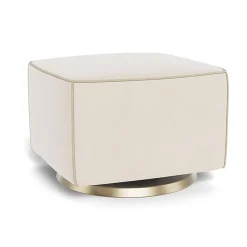 Luca Ottoman - European Fabric with Swivel Base