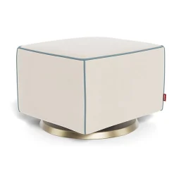 Luca Ottoman - European Fabric with Swivel Base