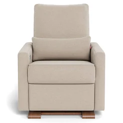 Matera Glider Motorized Recliner - Wool Fabric