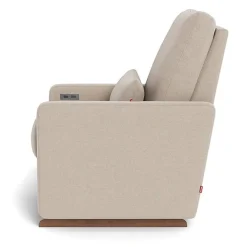 Matera Glider Motorized Recliner - Wool Fabric