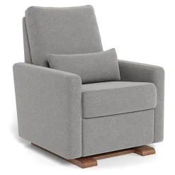 Matera Glider Motorized Recliner - Wool Fabric