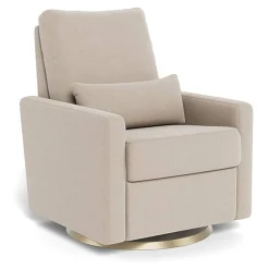 Matera Glider Motorized Swivel Recliner - Wool Fabric