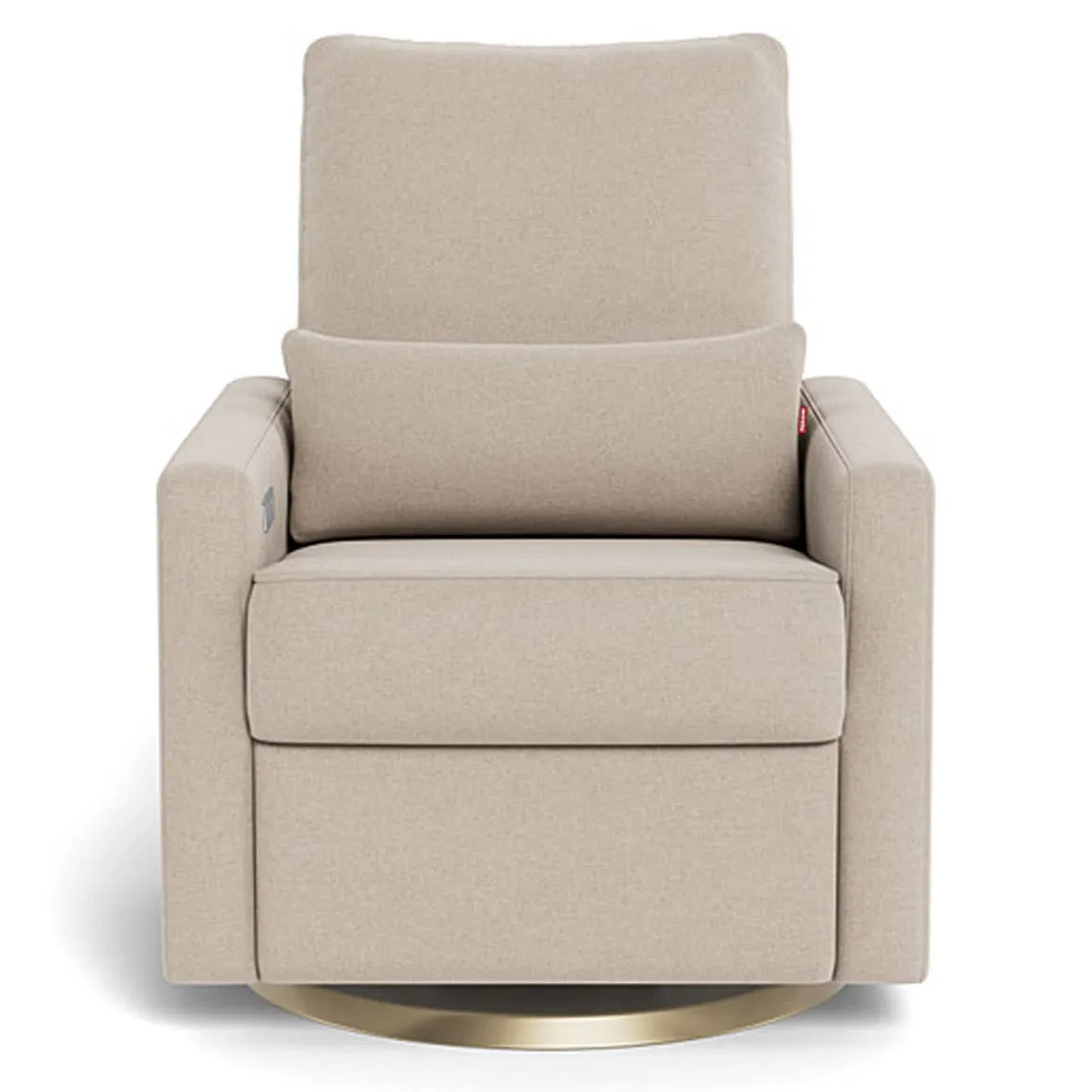 Matera Glider Motorized Swivel Recliner - Wool Fabric