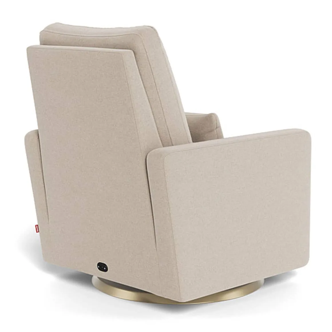 Matera Glider Motorized Swivel Recliner - Wool Fabric