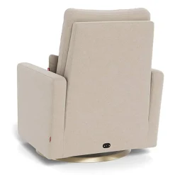 Matera Glider Motorized Swivel Recliner - Wool Fabric