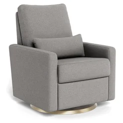Matera Glider Motorized Swivel Recliner - Wool Fabric