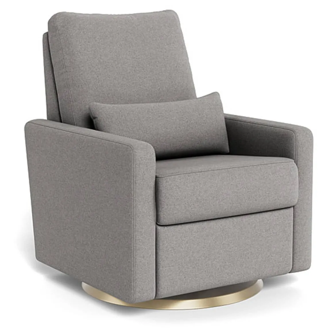 Matera Glider Motorized Swivel Recliner - Wool Fabric