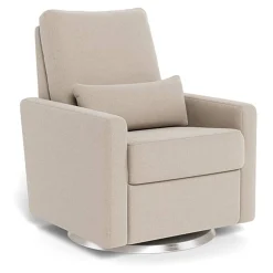 Matera Glider Motorized Swivel Recliner - Wool Fabric