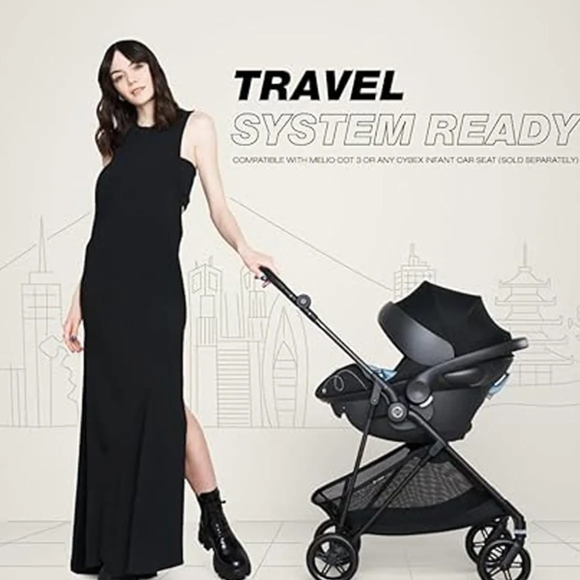 Melio Carbon 3 Ultra Lightweight Stroller