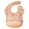 Mess-Proof Silicone Ruffle Pocket Bib
