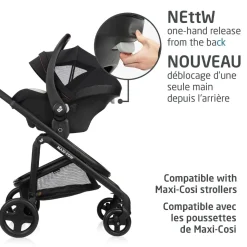 Mico Luxe+ Car Seat - Onyx Sand