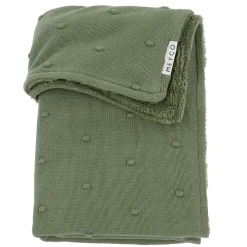 Mini Knots Teddy Crib Blanket