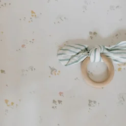 Mini Mushroom Crib Sheet