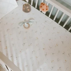 Mini Mushroom Crib Sheet