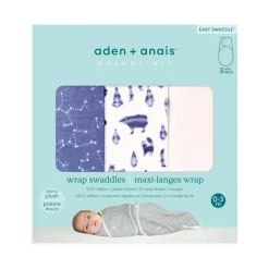 Minky Easy Swaddle Wrap (3 Pack)
