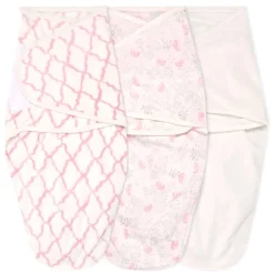 Minky Easy Swaddle Wrap (3 Pack)