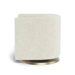 Mitchell Swivel Chair - Faux Sheepskin